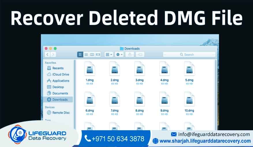 DMG file recovery