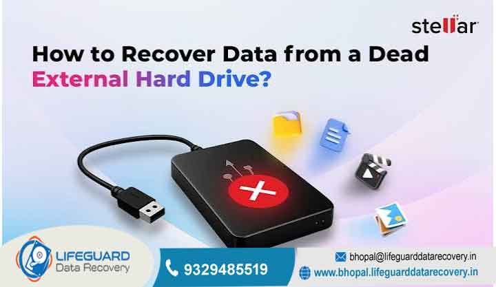 How do experts recover data from completely dead drives?