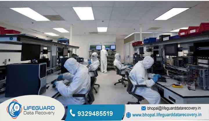 What is the process of data recovery lab?