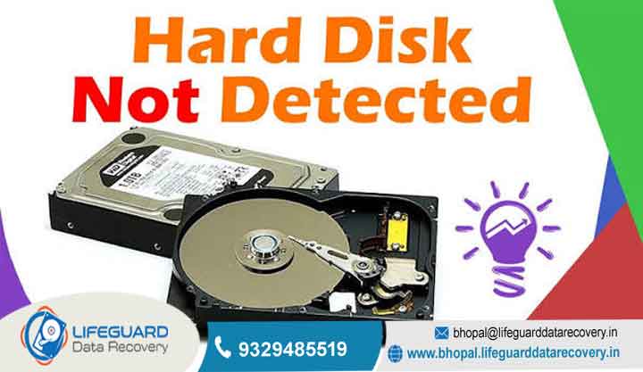 When a hard drive is not detected,